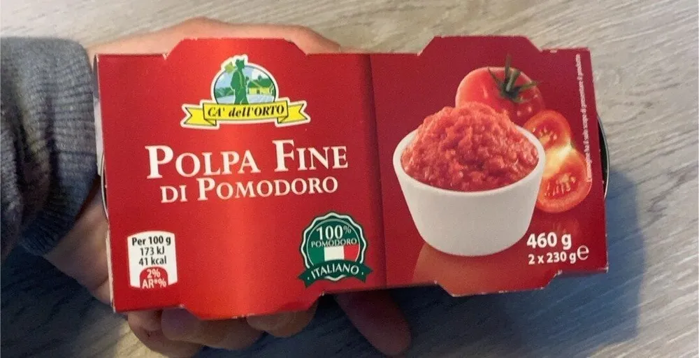 Polpa fine pomodoro
