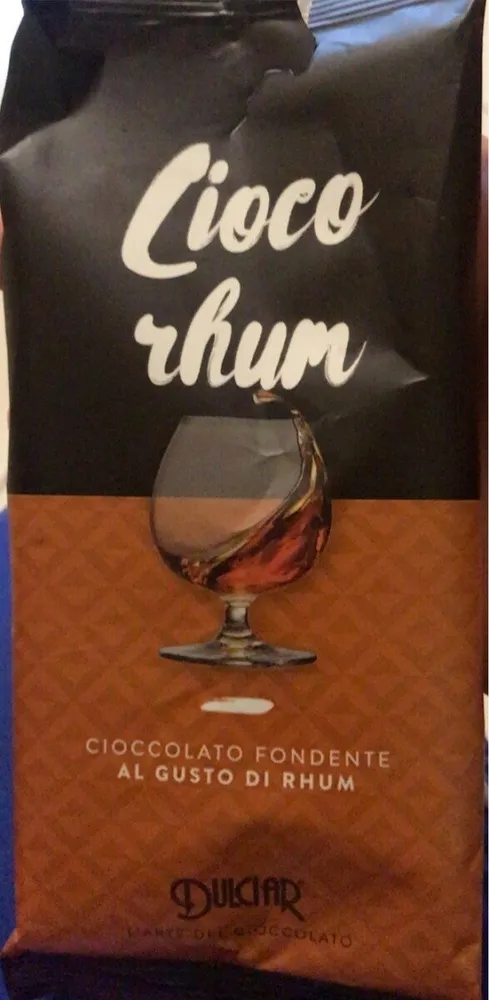 Cioccolato fondente al gusto di rum
