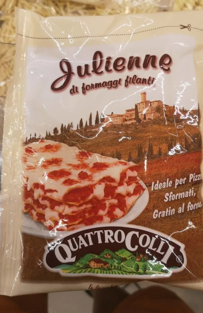 julienne di formaggi filanti
