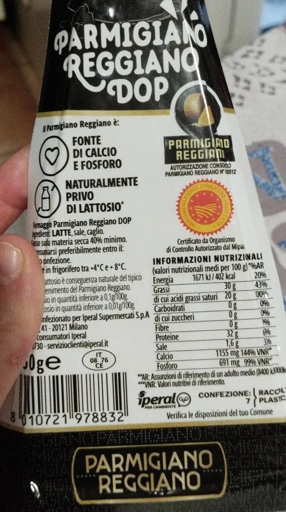 Parmigiano Reggiano DOP