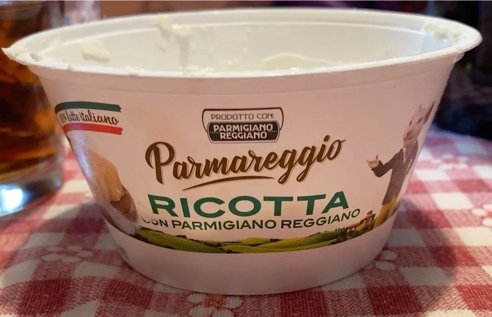 Ricotta con parmigiano reggiano