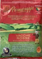 Parmigiano grattuggiato vacche rosse