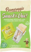 Snack & Vai! Parmigiano Reggiano DOP e tarallini Gran Pavesi