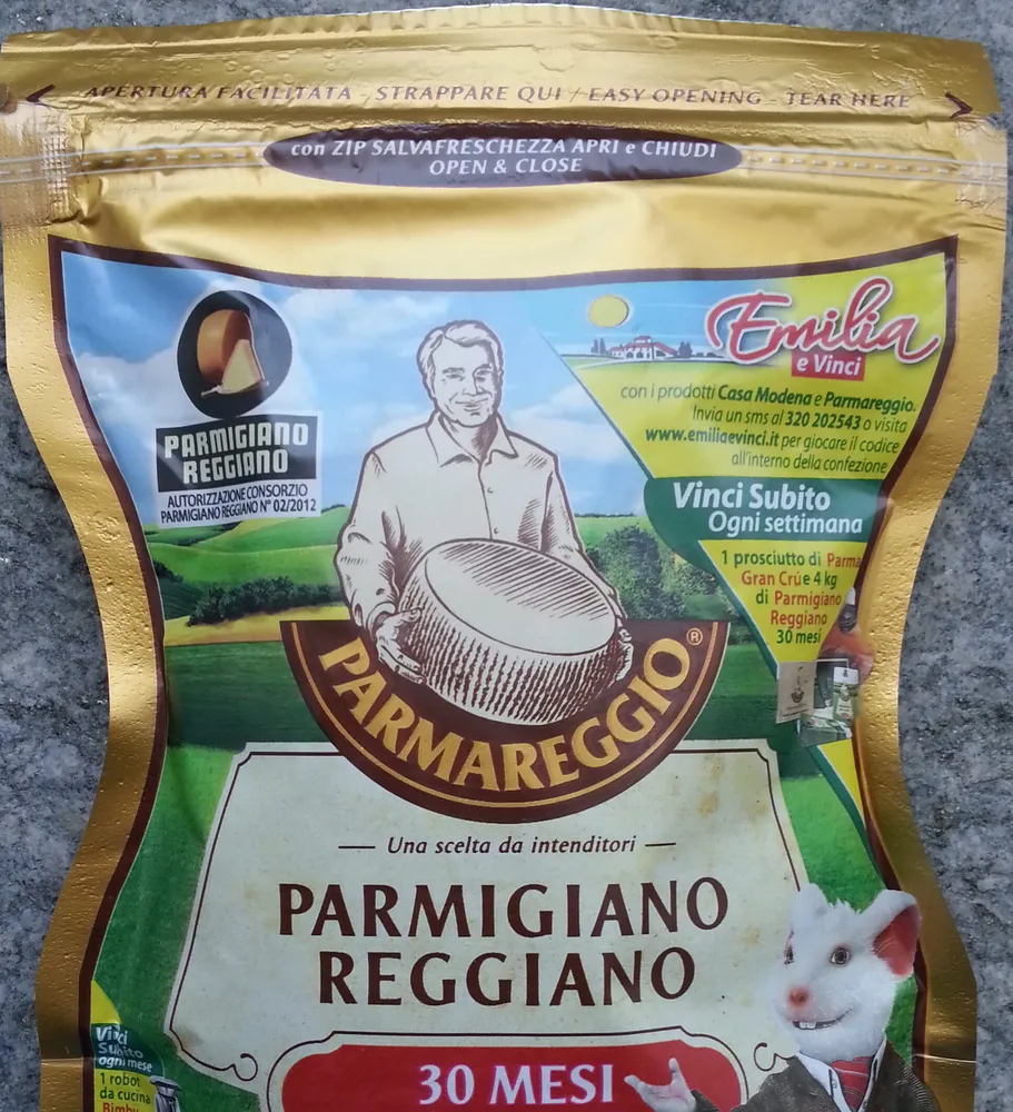 Parmareggio - Parmigiano reggiano DOP 30 mesi grattugiato