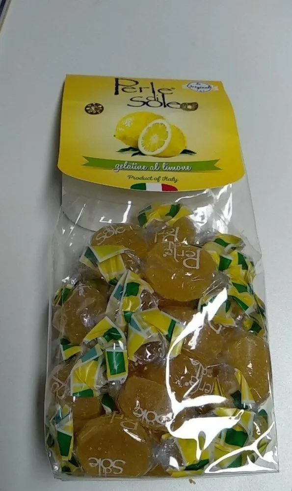 Gelatina al limón