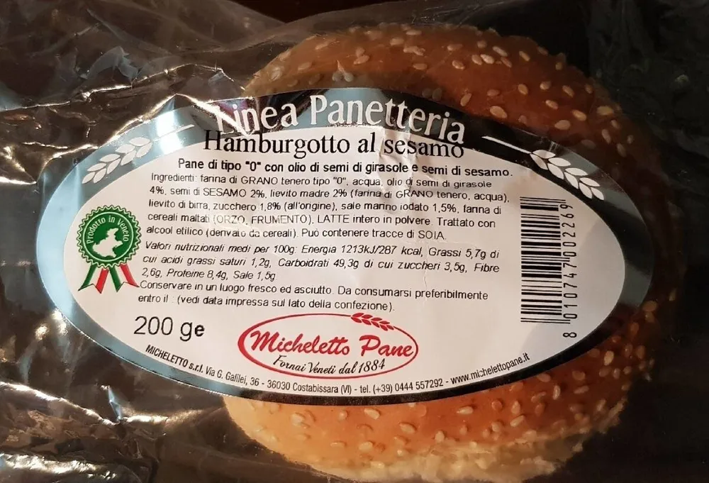 Hamburgotto al sesamo