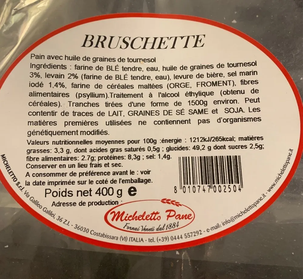 Bruschette