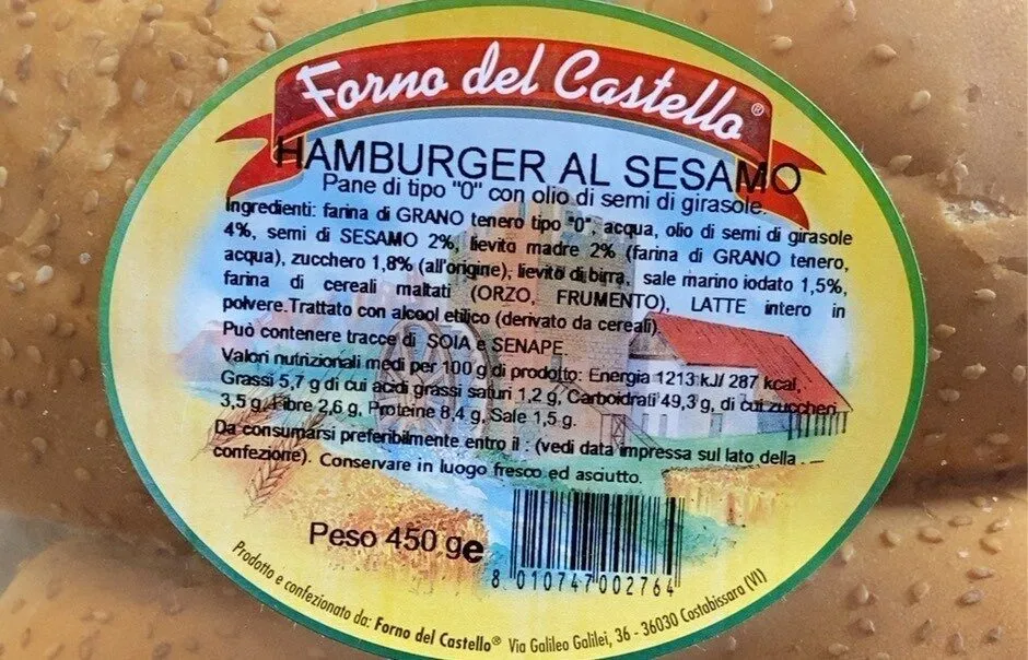 Hamburgher al sesamo