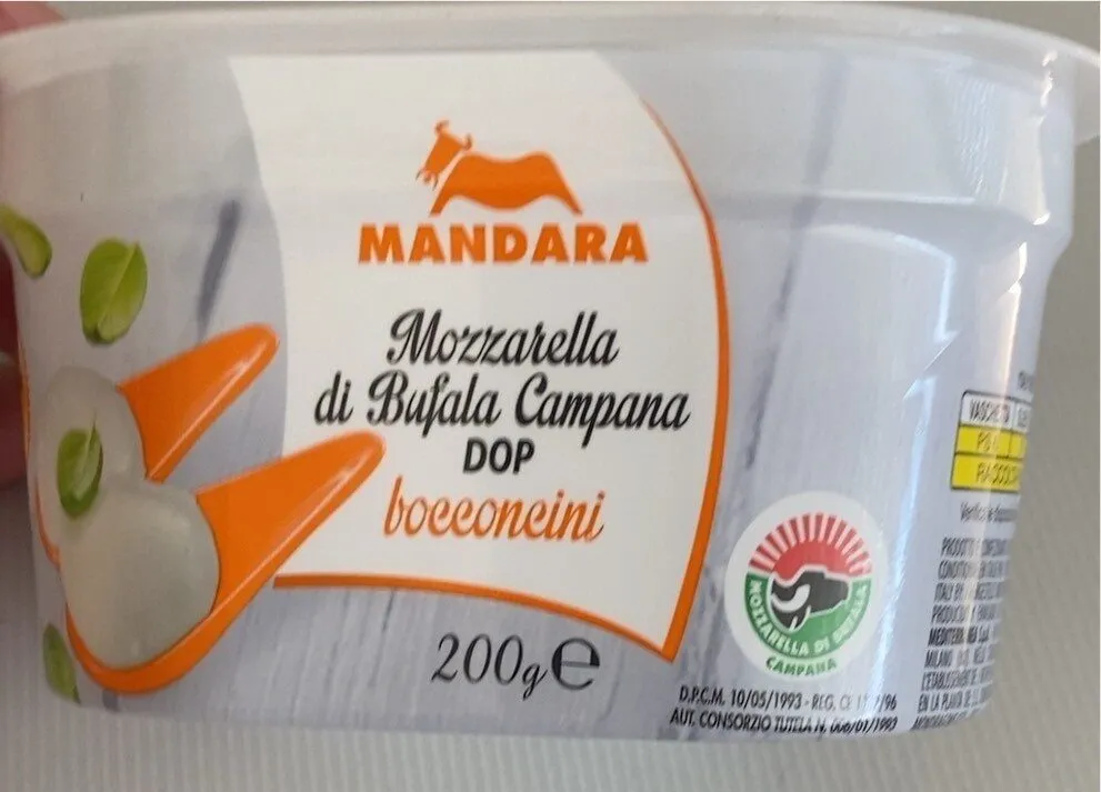 Mozzarella di bufala campana DOP bocconcini
