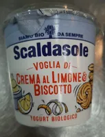 Crema al limone e biscotto