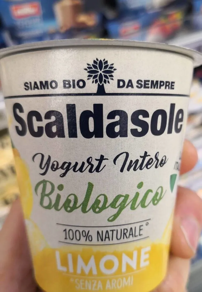 Yogurt intero limone 100% naturale