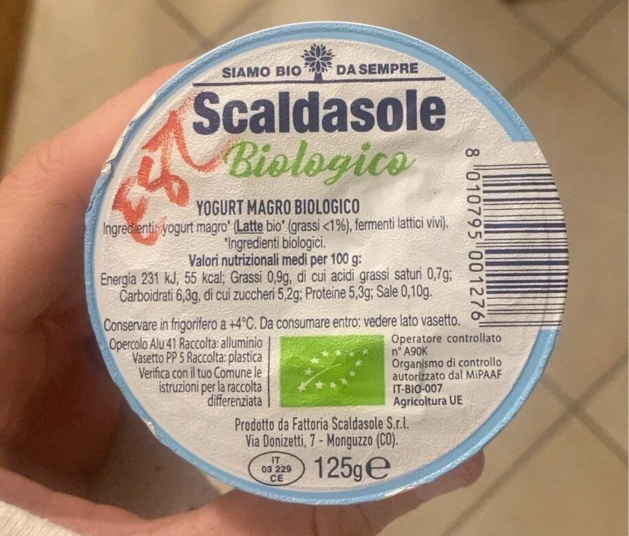 yogurt magro bianco