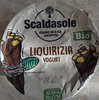 Yogurt intero alla liquirizia