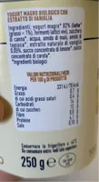 yogurt magro vaniglia del Madagascar