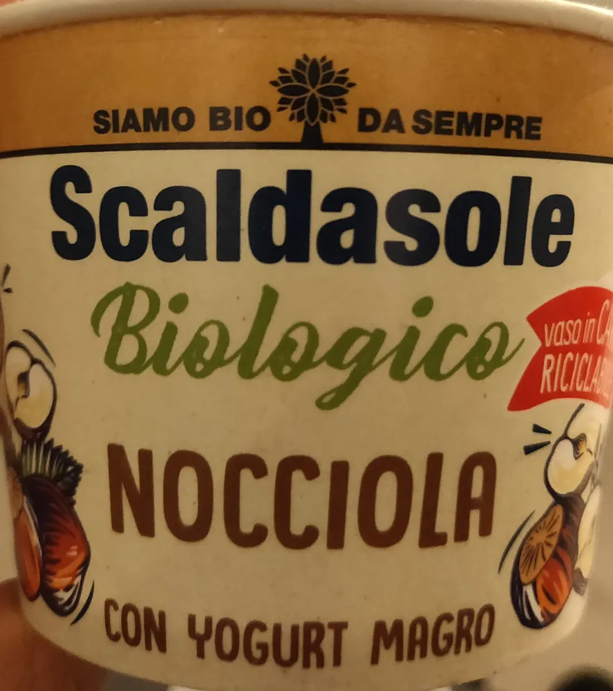 nocciola con yogurt magro