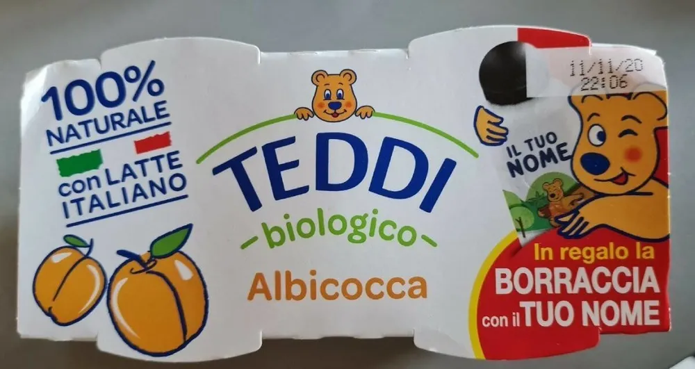 Yog. bio Albicocc. teddi GR115X2