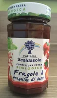 Confettura extra biologica fragole e fragoline di bosco