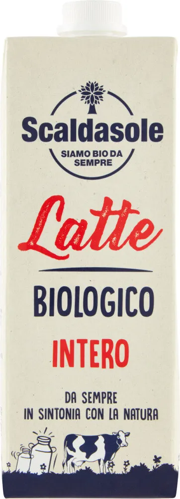 Latte biologico intero