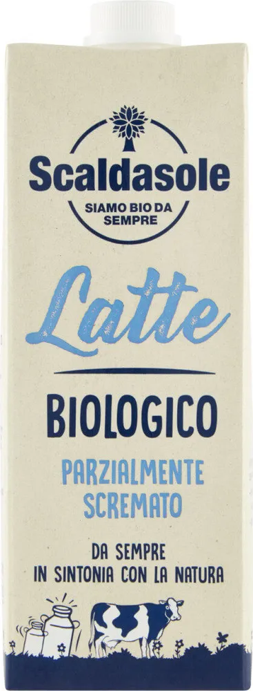 Latte Biologico Parzialmente Scremato