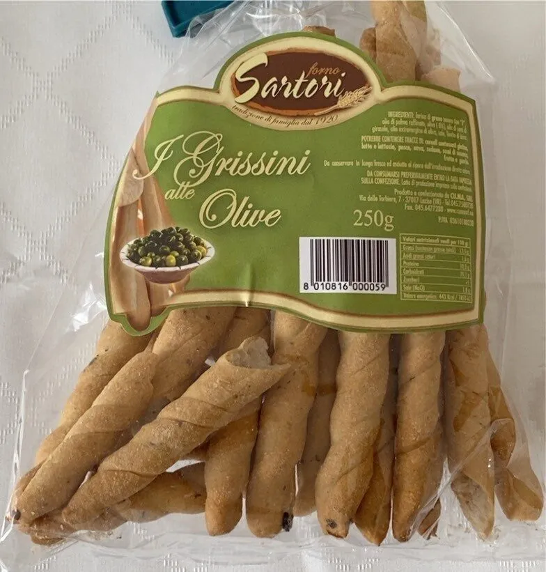 I grissini alle olive