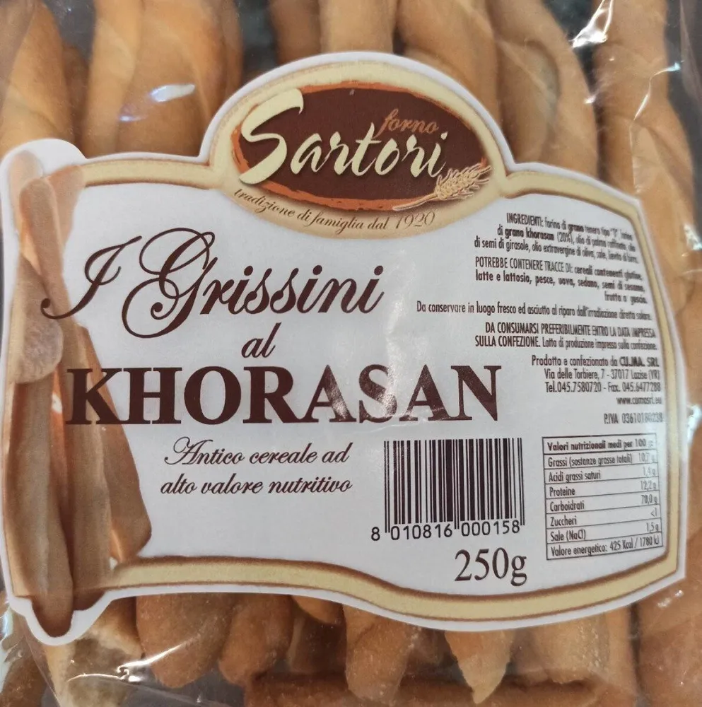 I grissini al KHORASAN