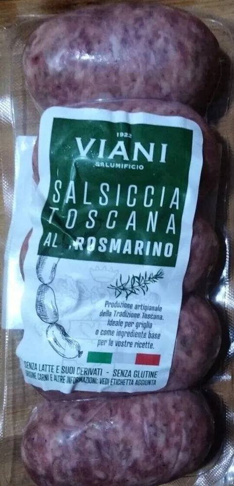 Salsiccia toscana con rosmarino