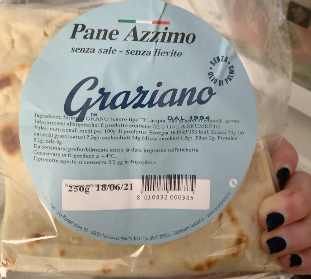 Pane azzimo