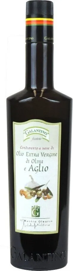 Condimento a Base Di Olio Extra Vergine Di Oliva E Aglio