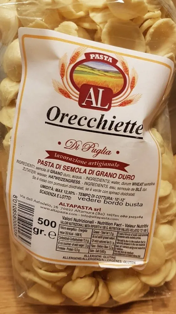 Pasta di semola di grano duro