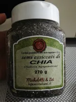 Semi essiccati di chia