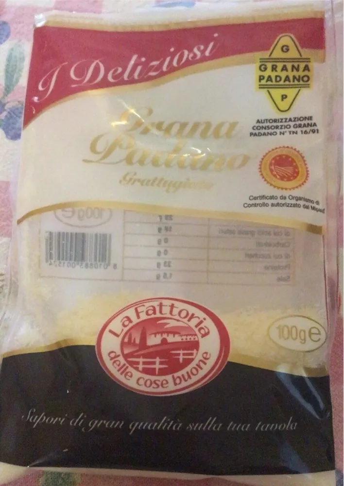 grana padano grattuggiato