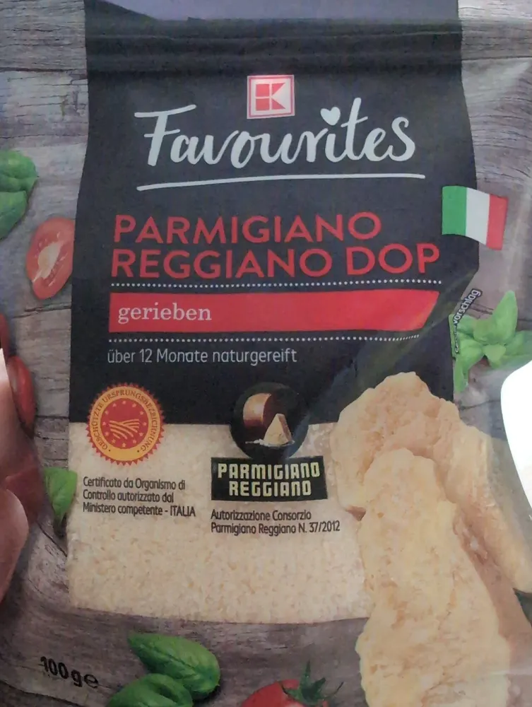 schließen Favourites PARMIGIANO REGGIANO DOP gerie