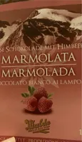 Cioccolato bianco ai lamponi Marmolada