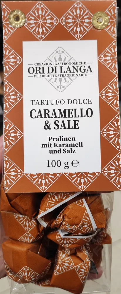 Tartufo dolce caramello & sale