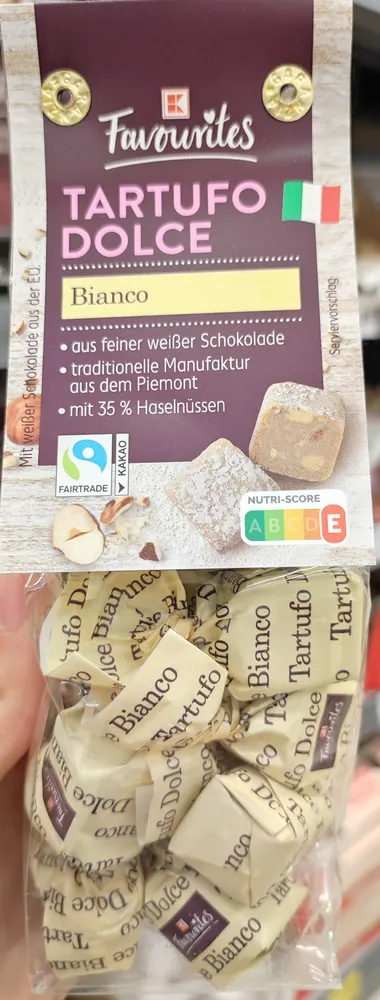 Tartufo dolce bianco