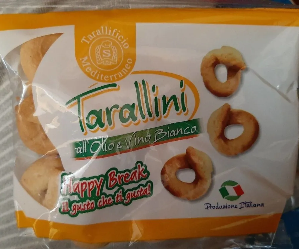 tarallini all'olio e vino bianco
