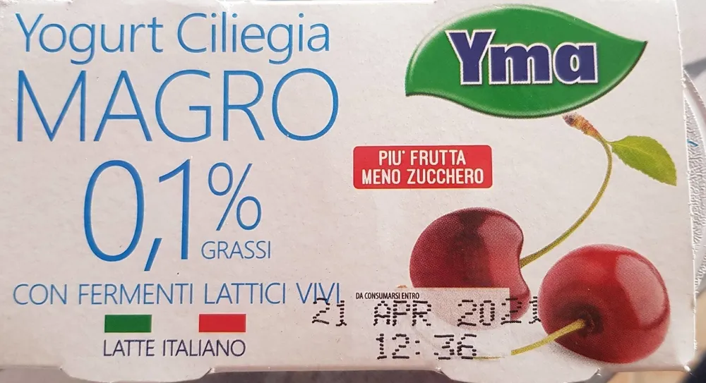 Yogurt magro ciliegia