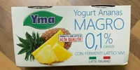 Yogurt magro ananas