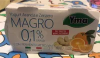Yogurt arancia e zenzero magro