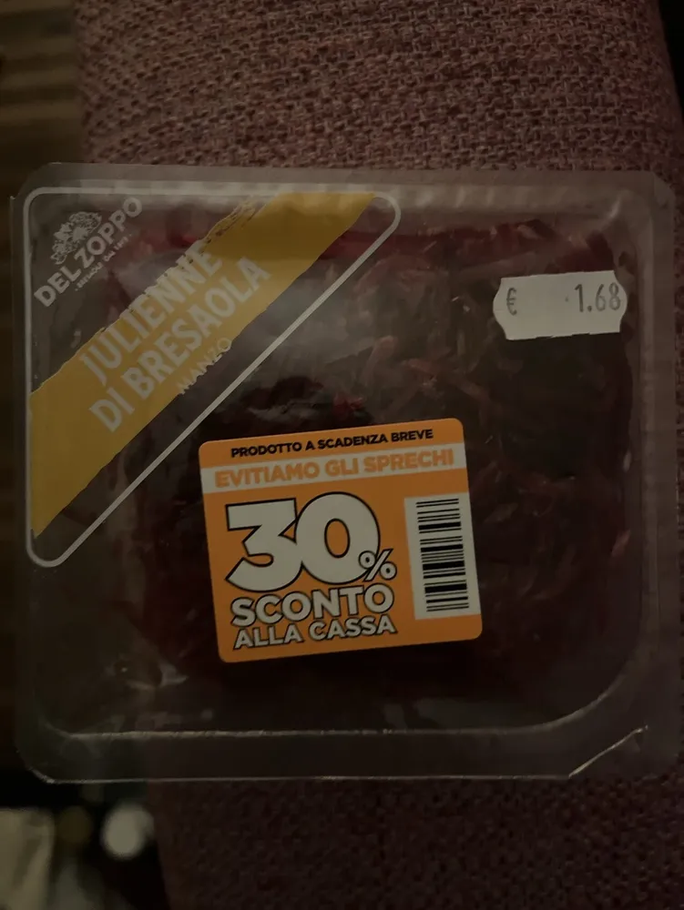 Julienne Bresaola Di Mango