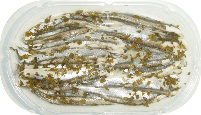 Filets D'anchois Blanc Italien Ail Persil LS