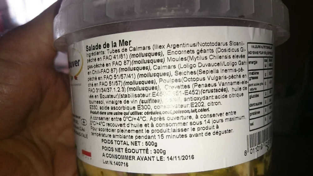 Salade de la mer