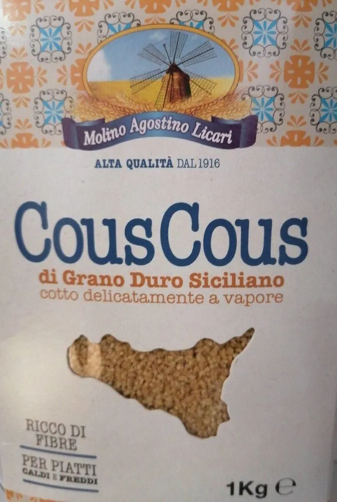 Cous cous di grano duro siciliano