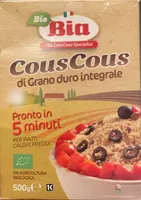 Cous cous di grano duro integrale