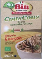 Couscous from barley