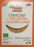 Couscous de Pois Chiches et Lentilles Corail