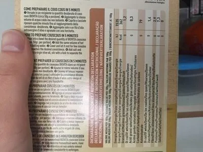 Couscous de maïs et riz