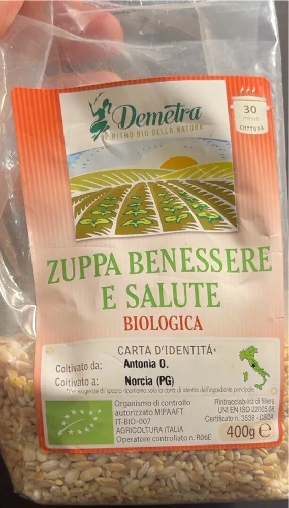 Zuppa benessere e salute