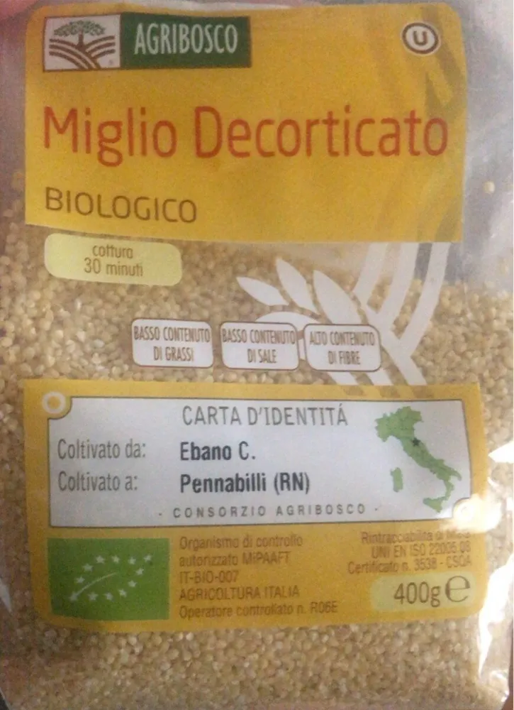 Miglio decorticato