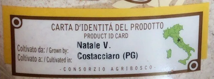 Farina integrale di grano tenero biologica